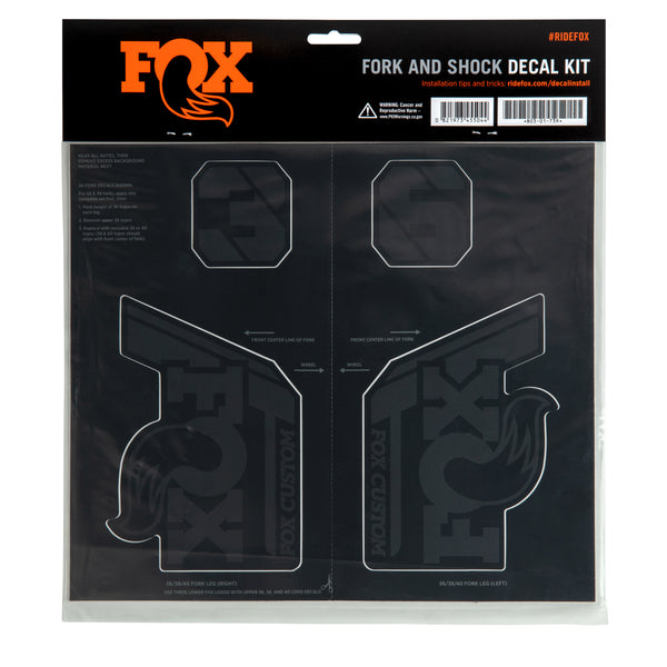 Fox 36 Fork Stickers/Decals, Purple